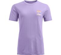 Ortovox - Moisture- and temperature-regulating merino wool and Tencel™ hiking T-shirt - Women's - 140 Cool Mountain Gradient T-shirt W Lush Lavender - 140 Cool Mountain Gradient T-shirt W Lush Lavende