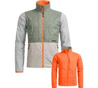Ortovox - Reversible jacket, lightweight and compact - Ortler Metawool 60 Rev Jacket M Green Sage for Men in Wool - Size L - Grey Grey L