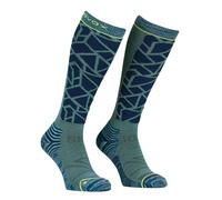 Ortovox - Merino wool Socks - Ski Tour Comp Long Socks M Deep Ocean for Men in Wool - Size 45-47 - Blue Blue 45-47