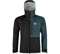 Ortovox - Ski touring jacket - 3L Ortler Jacket M Black Raven for Men in Wool - Size M Black M