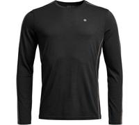 Long Sleeve Top Ortovox 185 ROCK'N'WOOL LONG SLEEVE M (black raven) Men
