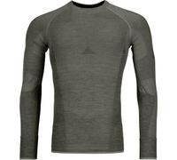 Ortovox - Technical long-sleeve top in merino wool - 230 Competition LS M Dark Sage for Men in Wool - Size M - Brown Brown M
