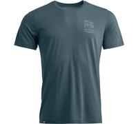 Ortovox - Technical merino wool hiking T-shirt - 150 Cool Mountain Mission T-shirt M Dark Arctic Grey for Men in Wool - Size L Grey L