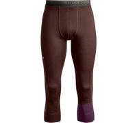 Ortovox - Versatile 3/4 technical tights in merino wool - 185 Rock’N’Wool Short Pants M Dark Chestnut for Men in Wool - Size L - Brown Brown L