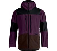 Ortovox - Veste de ski imperméable et coupe-vent - Ravine Free 3L Jacket M Dark Wild Berry for Men in Wool - Size L - Burgundy Burgundy L
