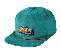 Ortovox Vintage Badge Cap, Pacific Green, One Size