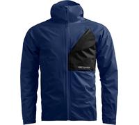 Ortovox - Waterproof and windbreaker hiking jacket - Trace 2.5L Jacket M Blue Nunatak for Men in Softshell - Size XL Blue XL