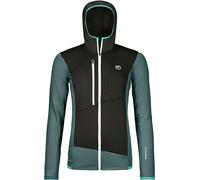 Ortovox Fleece Grid Hoody - Merino Fleece jacket - Women's Dark Arctic Grey S