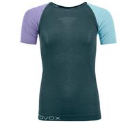 Ortovox - Women's 120 Comp Light Short Sleeve - Merino base layer size L, blue