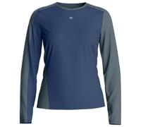 Ortovox - Women's 120 Cool Tec Fast Upward L/S - Merino shirt size S, blue