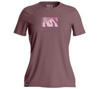 Ortovox - Lightweight merino wool hiking T-shirt - 120 Cool Tec Mountain Sun T-shirt W Chestnut for Women in Wool - Size M - Burgundy Burgundy M