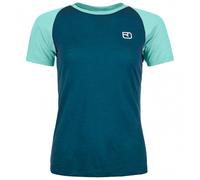 Ortovox 120 Tec Fast Mountain TS - Merino shirt - Women's Petrol Blue XS
