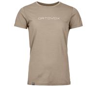 Ortovox - Women's 150 Cool Brand T-Shirt - Merino shirt size M, sand