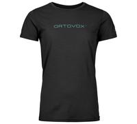 ORTOVOX Unisex 150 Cool Brand W Undershirt, Black Raven, XS EU