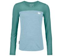 Ortovox - Women's 150 Cool Logo L/S - Merino shirt size L, turquoise