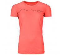 Ortovox - Women's 150 Cool Mountain - Merino shirt size S, orange