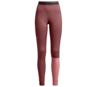 Ortovox - Women's 185 Rock'N'Wool Long Pants - Merino base layer size M, red