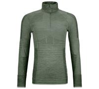 Ortovox - Women's 230 Competition Zip Neck - Merino base layer size XS, olive