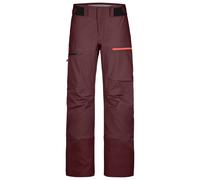 Ortovox - Women's 3L Ravine Shell Pants - Ski trousers size L, red