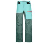Ortovox - Women's 3L Ravine Shell Pants - Ski trousers size M, turquoise