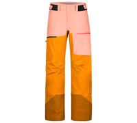Ortovox - Women's 3L Ravine Shell Pants - Ski trousers size S, orange