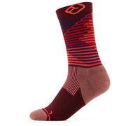 Ortovox - Women's All Mountain Mid Socks - Merino socks size 39-41, red