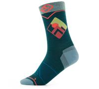 Ortovox - Women's Alpine Light Comp Mid Socks - Merino socks size 42-44, blue