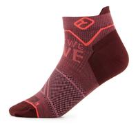 Ortovox - Women's Alpine Light Low Socks - Merino socks size 42-44, red