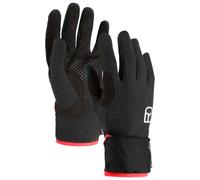 Ortovox Fleece Grid Cover Glove - Ski gloves - Women's Black Raven M