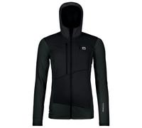 Ortovox - Women's Fleece Grid Hoody - Fleece jacket size L, black