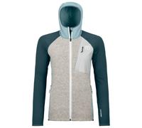 Ortovox - Women's Fleece Grid Plus Classic Knit Hoody - Fleece jacket size L, grey