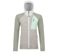Ortovox - Women's Fleece Grid Plus Classic Knit Hoody - Fleece jacket size M, grey