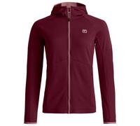 Ortovox - Women's Fleece Light Grid Hoody - Fleece jacket size S, red
