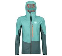 Ortovox - Freeride Jacket - Mesola Jacket W Ice Waterfall for Women in Softshell - Size S - Green Green S