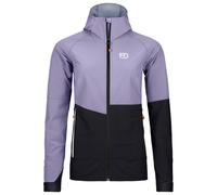Ortovox - Women's Punta Berrino Hooded Jacket - Softshell jacket size M, purple/black