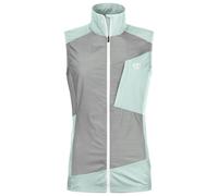 Ortovox - Women's Trace Windbreaker Vest - Merino vest size L, grey