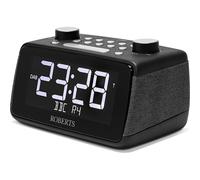 Roberts ORTUS4 FM/DAB/DAB+ Digital Radio with Bluetooth, Alarms and Over-Sized Display, black