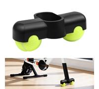 Ortviai Rocker Plate Adapter for Indoor Cycling Compatible with Zwift Ride, Front Leg Accessory with 2 Tennis Balls, Roller Stabilizer