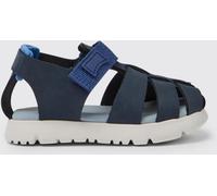 Oruga Camper sandals in calfskin and fabric - Size: 21 - male