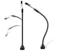 Oruiiju Magnetic Helping Hands, 2 Pack, 10.3 inch Flexible Gooseneck Arms with Alligator Clips, 360° Rotating Clips for Soldering, Jewelry Making, Crafts