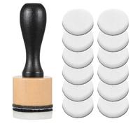 Oruola 13Pcs Mini Ink Blending Tool,Ink Blending Brushes for Card Making and 12 Pcs Replacement Refill Sponge Domed Foam Pads Art Supplies for Scrapbooking Painting Drawing Art Supplies Distressing