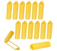 Oruola 14pcs Foam Hair Rollers - 2.67in Heatless Curlers for Sleep, Soft Sponge Styling Tools for Fine Thin, Long or Short Hair, Ladies and Children (Yellow)