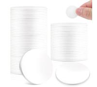 Oruola 40 Pcs NFC Tags,NFC Stickers,White Round NFC Card with Adhesive Back,Programmable NFC Tag, Compatible with All NFC-Enabled Phones and Devices (2.5CM)
