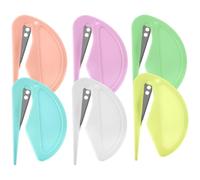 Oruola 6pcs Pet Knotting Tool,Dematting Comb for Dogs and Cats,Multi-Color Cat Matted fur Remover Tool,Dog Brushes for Shedding,Pet Grooming Knotting Combs for Matted Hair