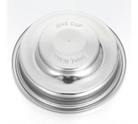 Oruola Coffee Strainer, 58mm Portafilter Basket, Double Layer Stainless Steel Coffee Filter, 1-Cup 58mm Basket Porous Filter for Coffees Machine Replacement Accessories