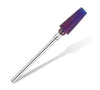 Oruola Cutter Bit for Gel Nails, 5-in-1 Nail Cutter Bits, Tungsten Carbide Carbide Nail Cutter Attachments, Professional 3/32 Inch Electric Nail Drill for Manicure, Pedicure, Cuticle, Gel Polishing