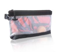 oruola Small Tool Pouch with Hanging Buckle,Small Tool Bag,PVC Zipper Tools Bag with Mesh Window,Waterproof,Heavy Duty Mini Tools Pouches for Spanner,Screw Storage Organizer,Transparent