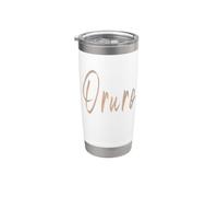 Oruro Bolivia Vintage Elegant Design Stainless Steel Insulated Tumbler