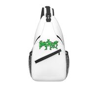 ORURYRTW Dying Fetus Chest Bag Men Sling Crossbody Backpack Chest Bag Travel Hiking Daypack Shoulder Bag