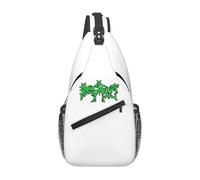 ORURYRTW Dying Fetus Chest Bag Men Sling Crossbody Backpack Chest Bag Travel Hiking Daypack Shoulder Bag